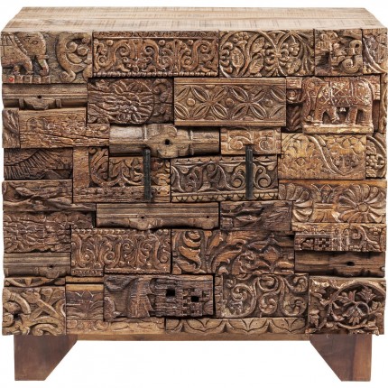 Sideboard Shanti Surprise Puzzle Nature 2 Doors Kare Design