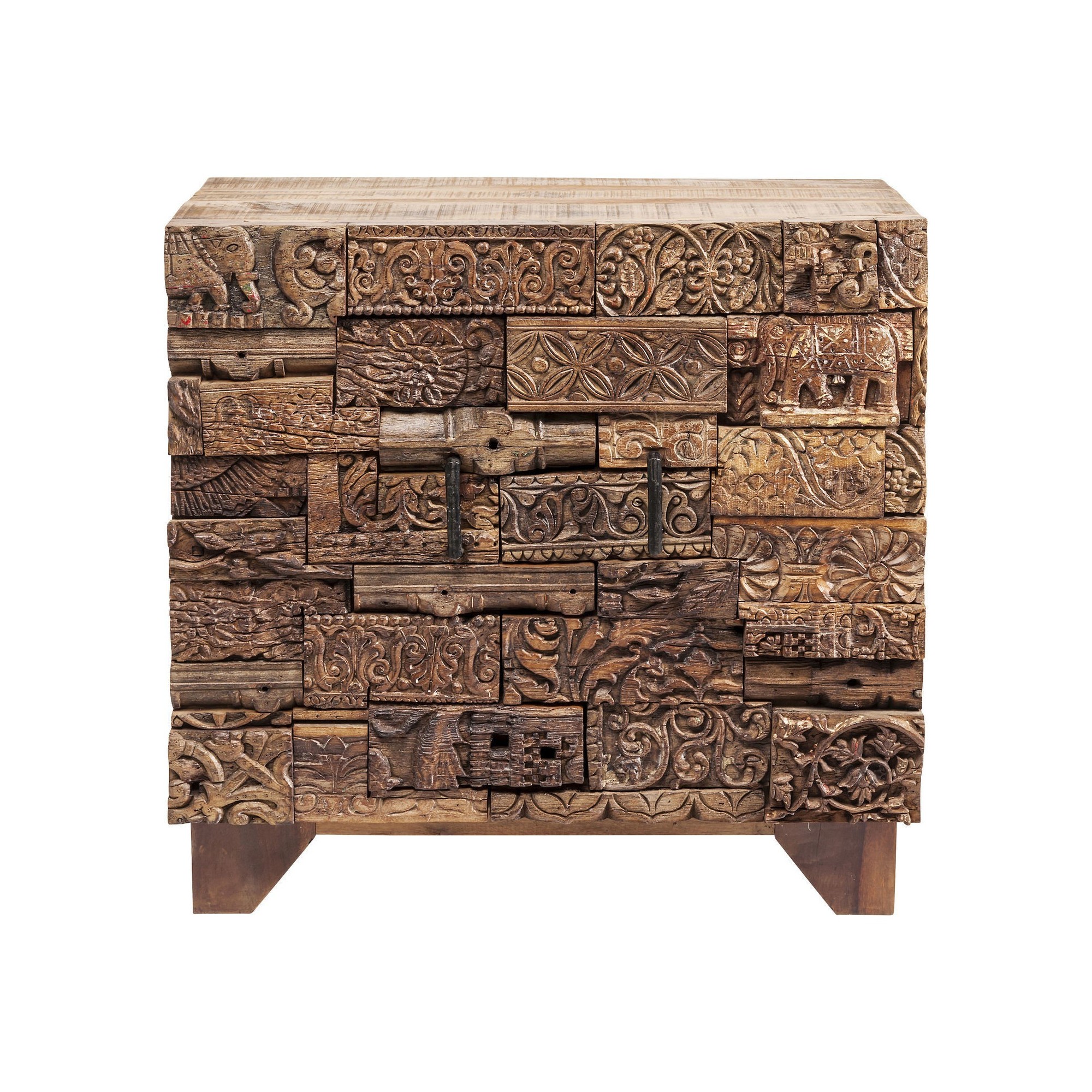 Dresser Shanti Surprise Puzzle Nature 2 Doors Kare Design