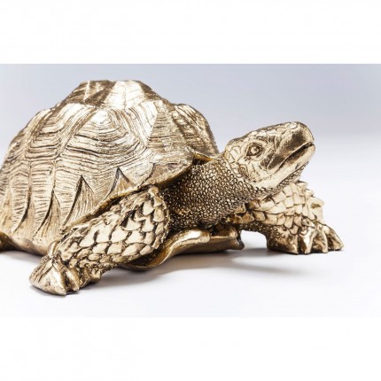 Déco tortue 26cm dorée Kare Design