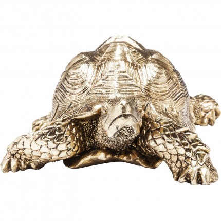 Déco tortue 26cm dorée Kare Design