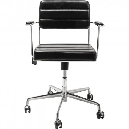 Swivel Office Chair Dottore Black Kare Design