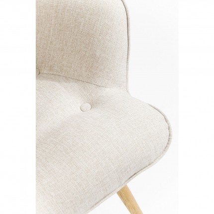 Armchair Vicky creme Kare Design