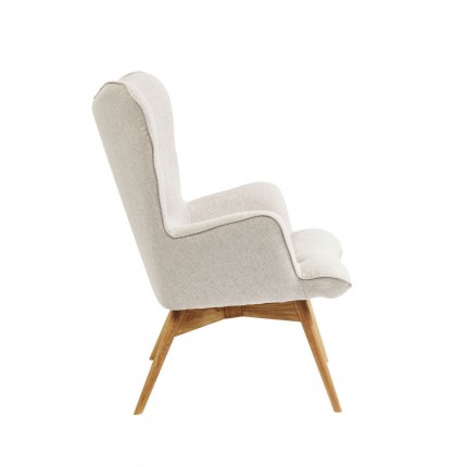 Armchair Vicky creme Kare Design