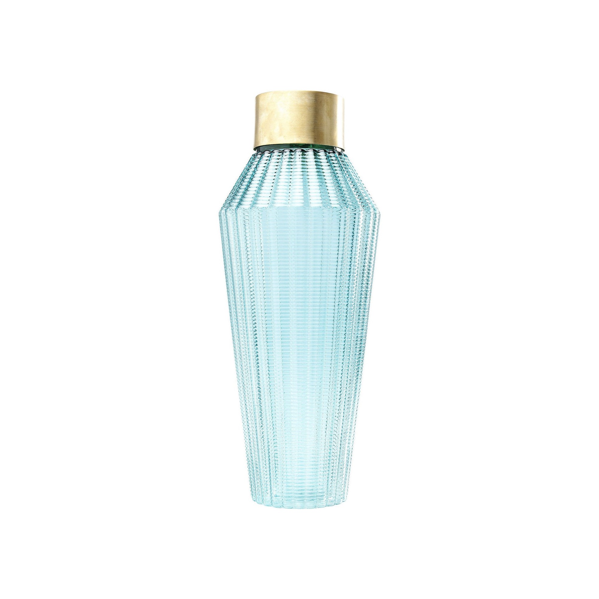 Vase Barfly Light Blue 43cm Kare Design