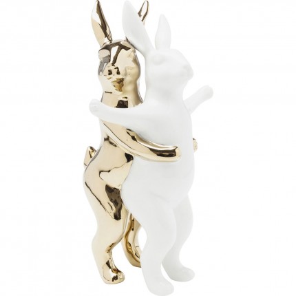 Deco Hugging Rabbits Medium Kare Design