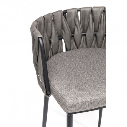 Bar Stool Cheerio grey Kare Design