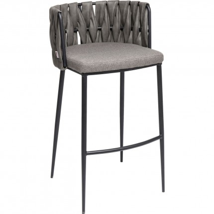 Bar Stool Cheerio grey Kare Design