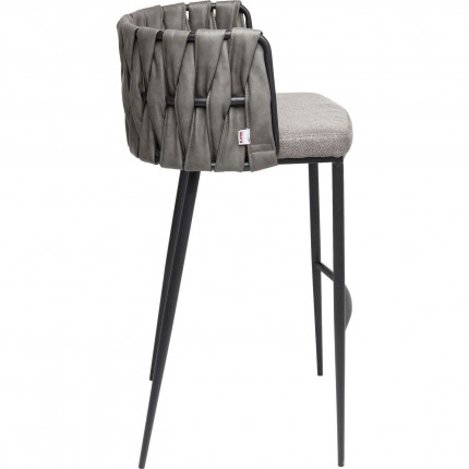 Bar Stool Cheerio grey Kare Design