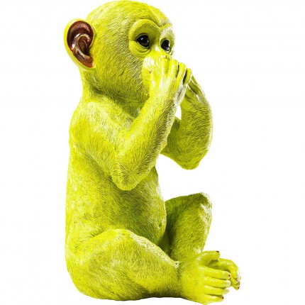 Money Box monkey Iwazaru green Kare Design