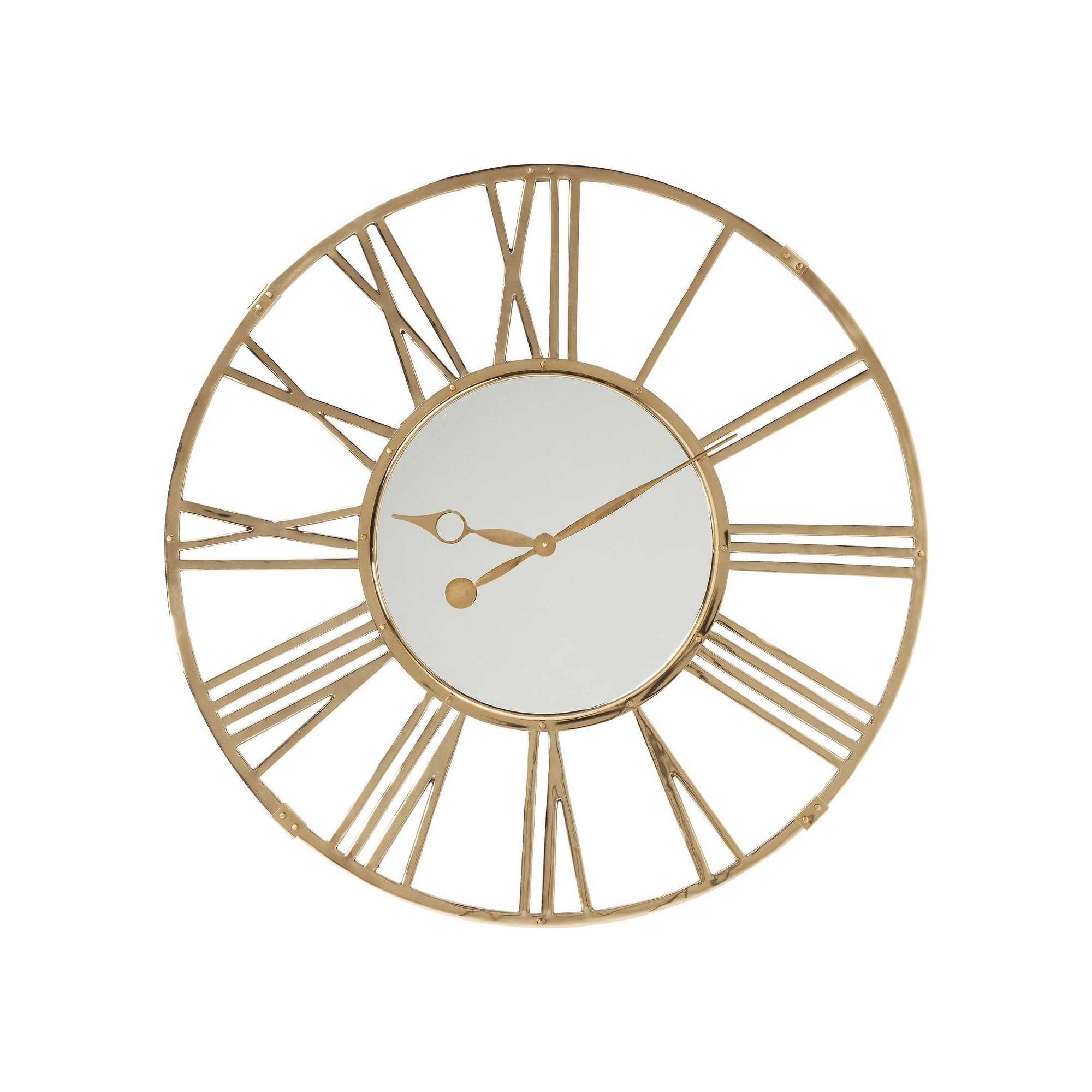 Wall Clock Giant Gold Ø120cm Kare Design