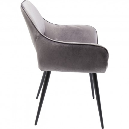 Chair with armrests San Francisco Grey Kare Design