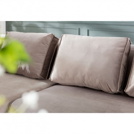 Sofa Infinity Velvet Taupe Right Kare Design