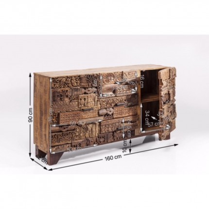 Sideboard Shanti Surprise Puzzle Nature Kare Design