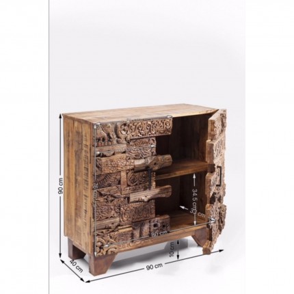 Sideboard Shanti Surprise Puzzle Nature 2 Doors Kare Design