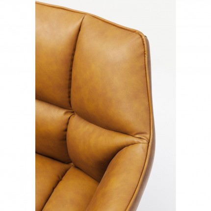 Chair with armrests Thinktank Brown Kare Design