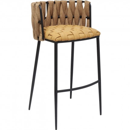 Bar Stool Cheerio yellow Kare Design