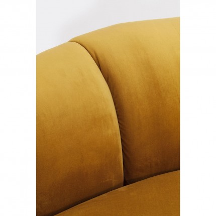 Sofa Dschinn 3 Seater 237cm ochre Kare Design