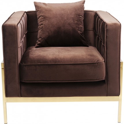 Armchair Loft Brown Kare Design