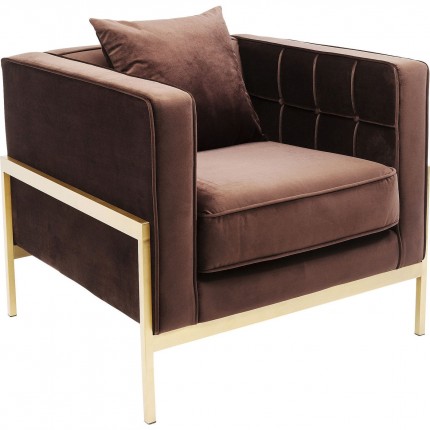 Armchair Loft Brown Kare Design