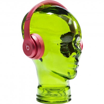 Deco headphone mount transparent green Kare Design