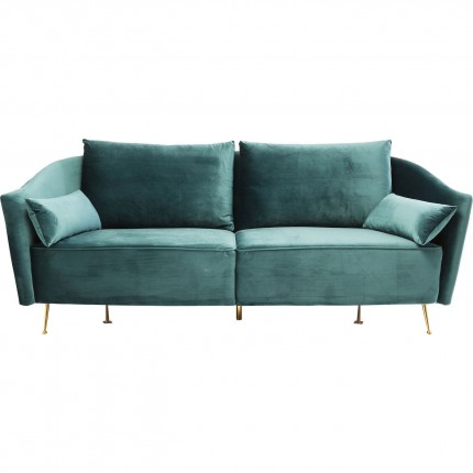 Sofa Vegas Forever 3-Seater Bluegreen Kare Design