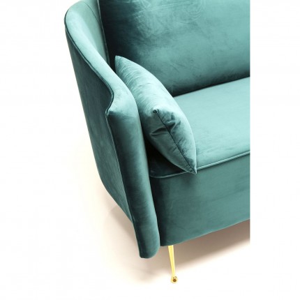 Sofa Vegas Forever 3-Seater Bluegreen Kare Design