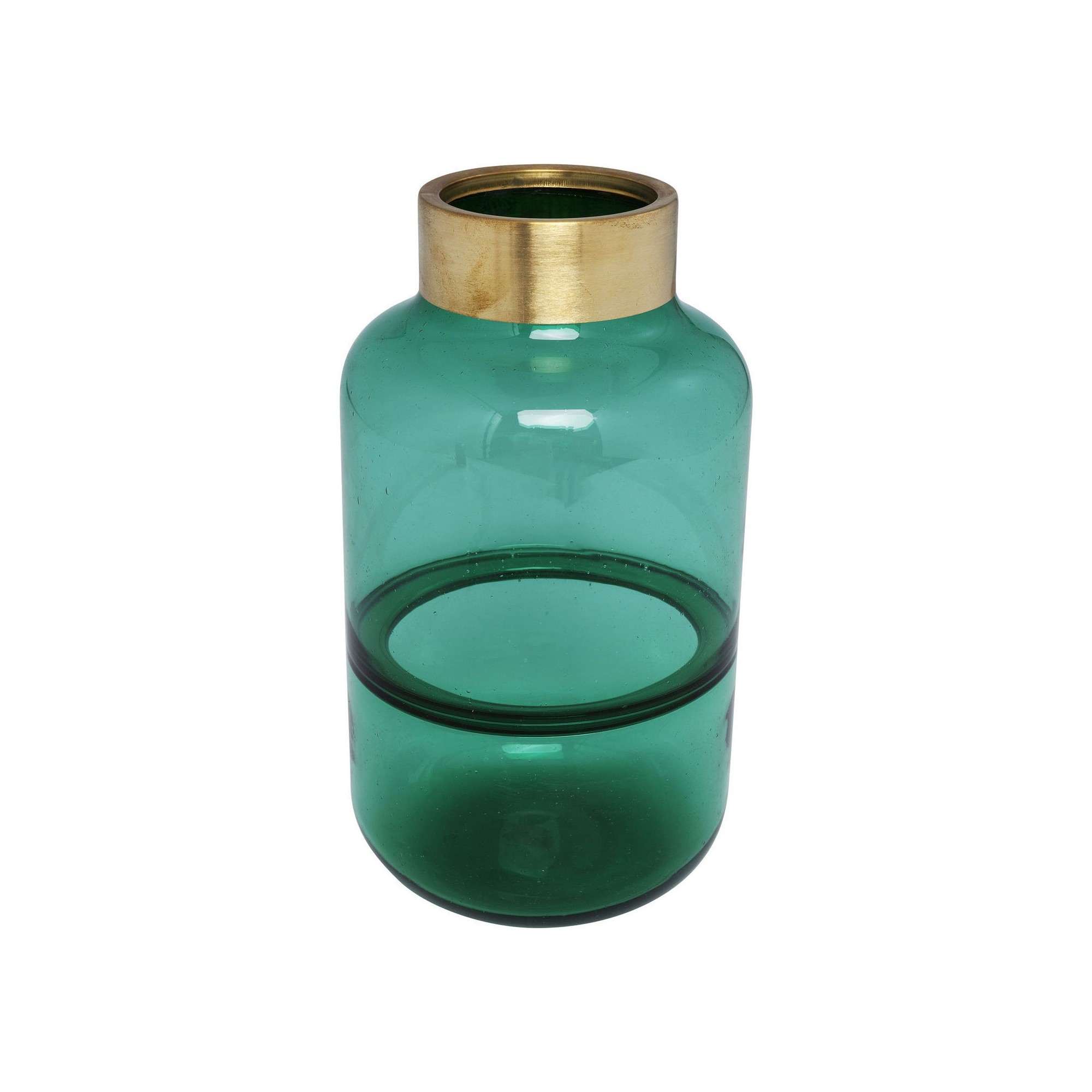 Vase Positano Belly Green 28cm Kare Design