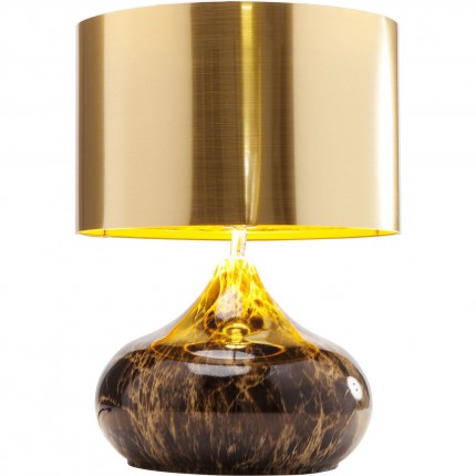 Table Lamp Mamo Deluxe brown and gold Kare Design