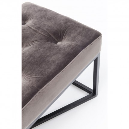 Banc Crossover 150x40cm gris et noir Kare Design