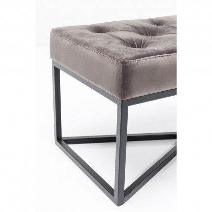 Banc Crossover 150x40cm gris et noir Kare Design