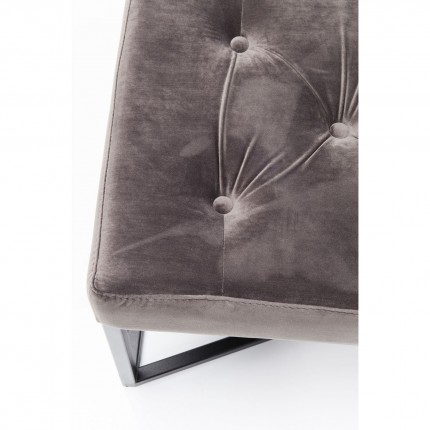 Banc Crossover 150x40cm gris et noir Kare Design