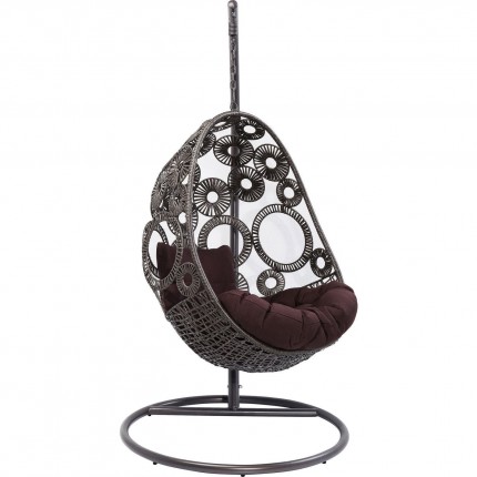 Hanging Chair Ibiza brown Kare Design