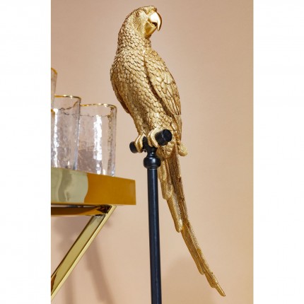 Deco parrot XL gold Kare Design