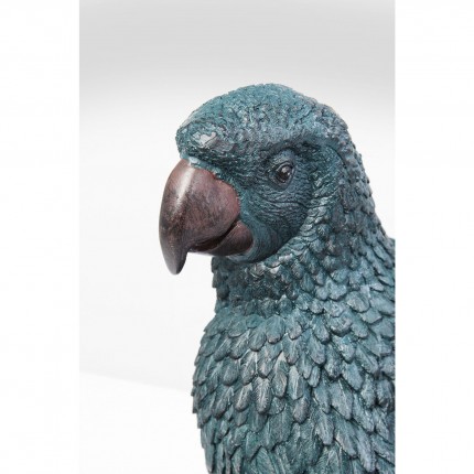 Deco parrot XL bluegreen Kare Design