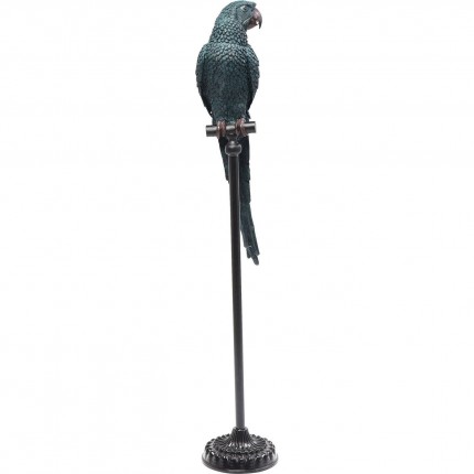 Deco parrot XL bluegreen Kare Design