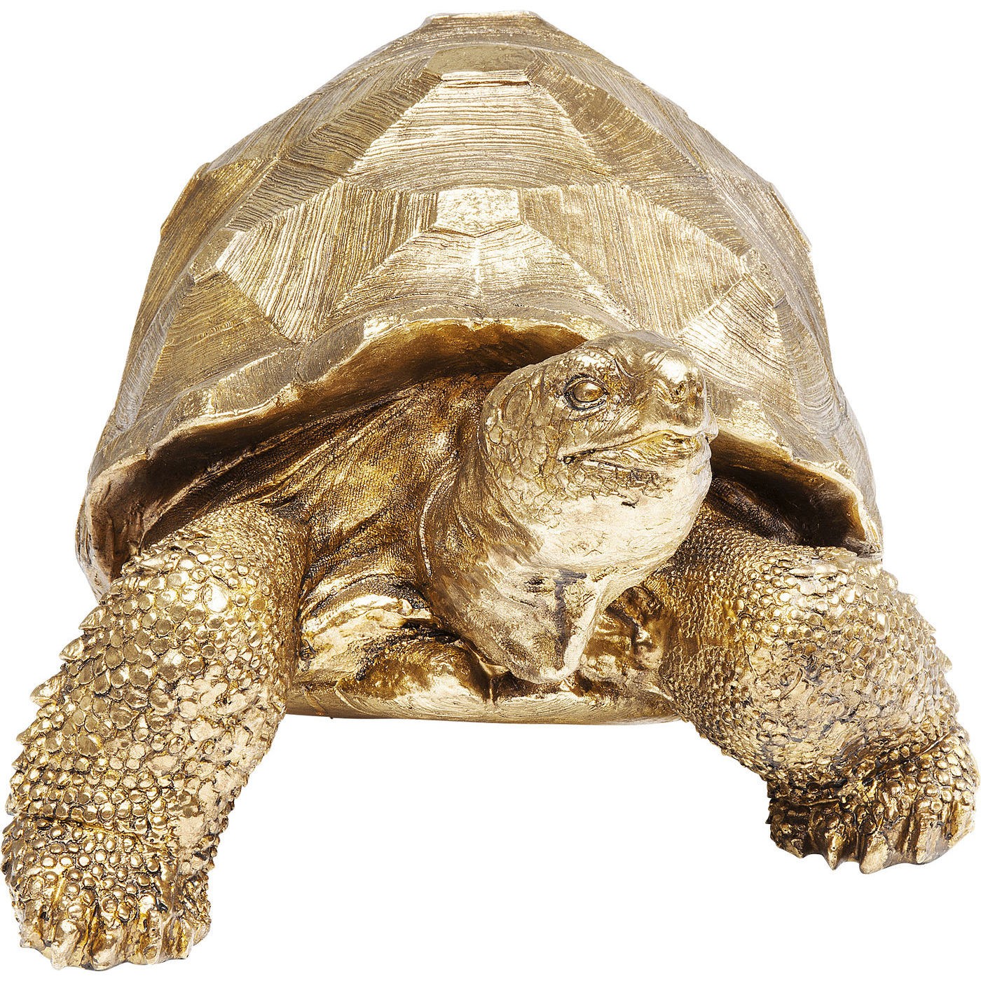 Kare Design Déco tortue 60cm dorée