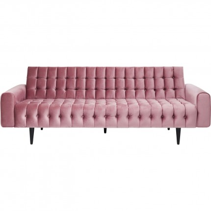 Sofa Milchbar Velvet Pink 3-Seater Kare Design