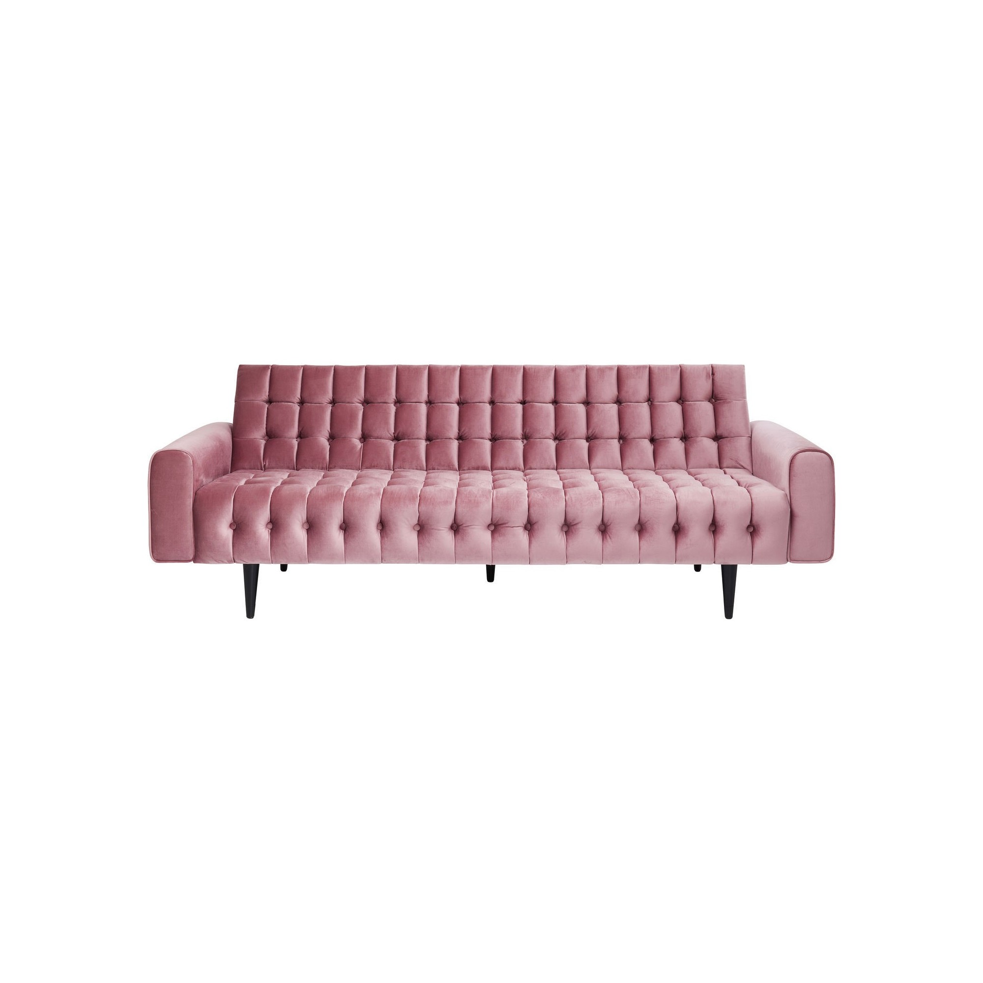 Sofa Milchbar Velvet Mauve 3-Seater Kare Design