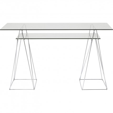 Desk Polar 130x65cm chrome Kare Design