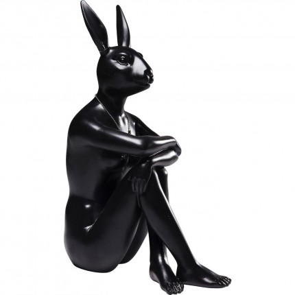 Deco Gangster rabbit black Kare Design