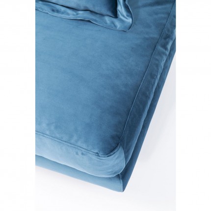 Sofa Element Lullaby velvet blue Kare Design