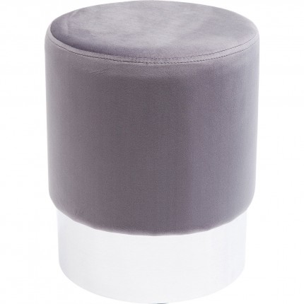 Stool Cherry Light Grey Silver Kare Design