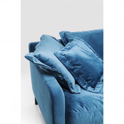 Sofa Lullaby XL velvet blue Kare Design