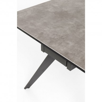 Extension Table Amsterdam Dark 200(45+45)x100cm Kare Design