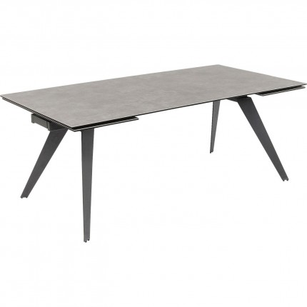 Extension Table Amsterdam Dark 200(45+45)x100cm Kare Design