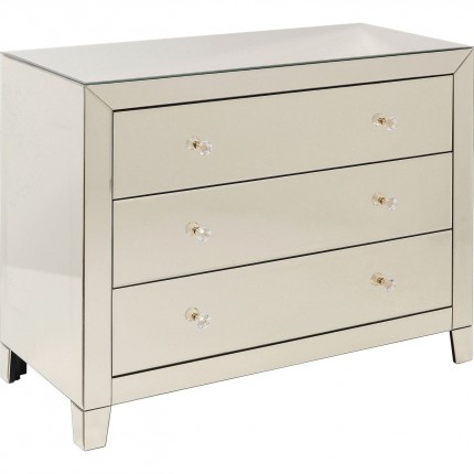 Dresser Luxury Champagne 3 Drawers Kare Design