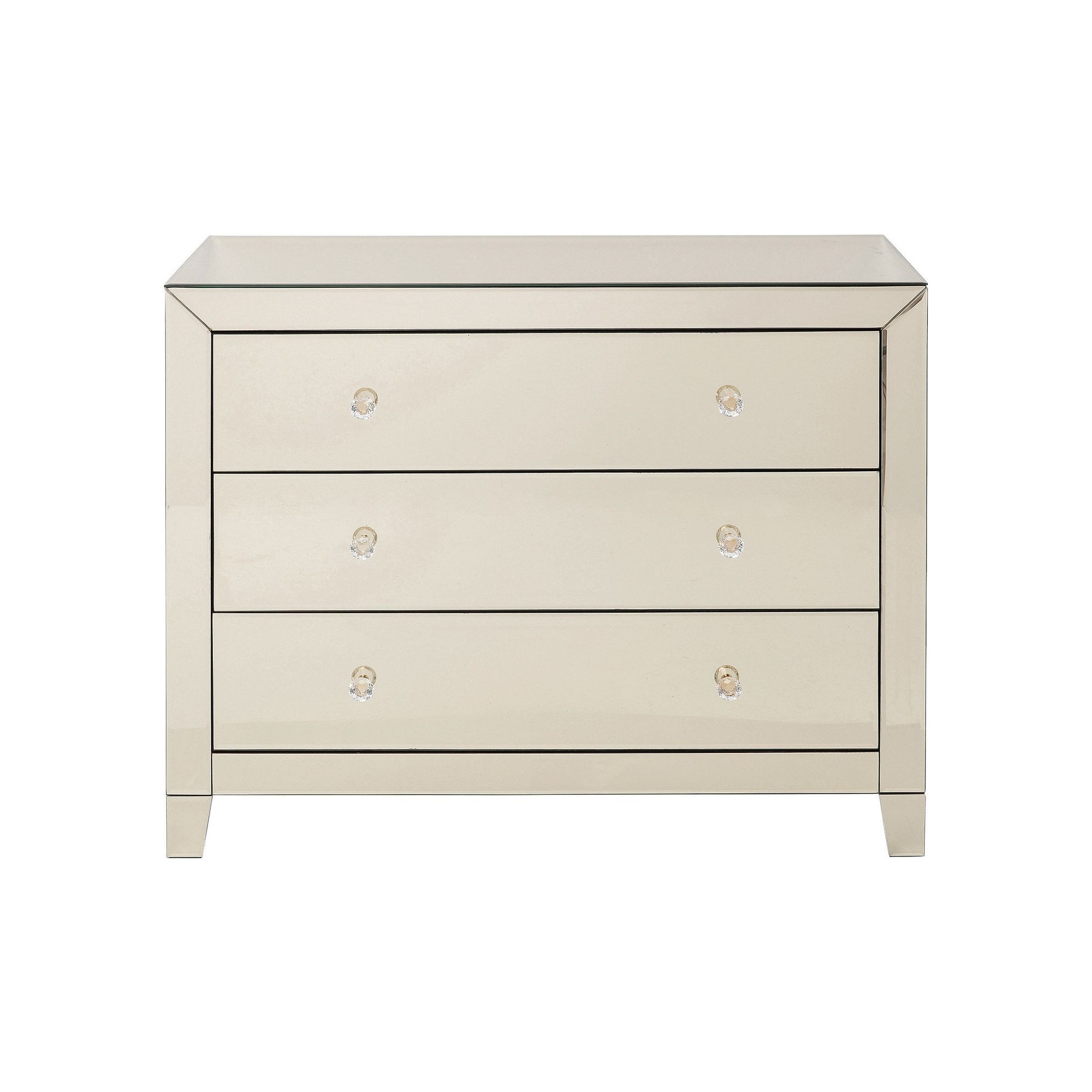 Dresser Luxury Champagne 3 Drawers Kare Design