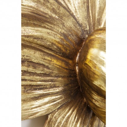 Wall Decoration Orchid Gold 44cm Kare Design