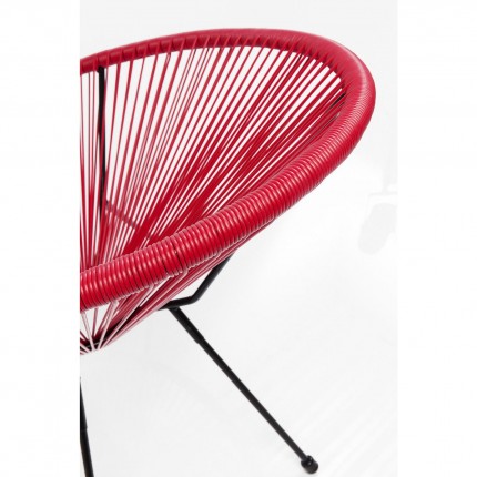 Outdoor Armchair Acapulco red Kare Design