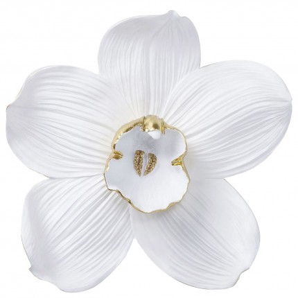 Wall Decoration Orchid white 54cm Kare Design